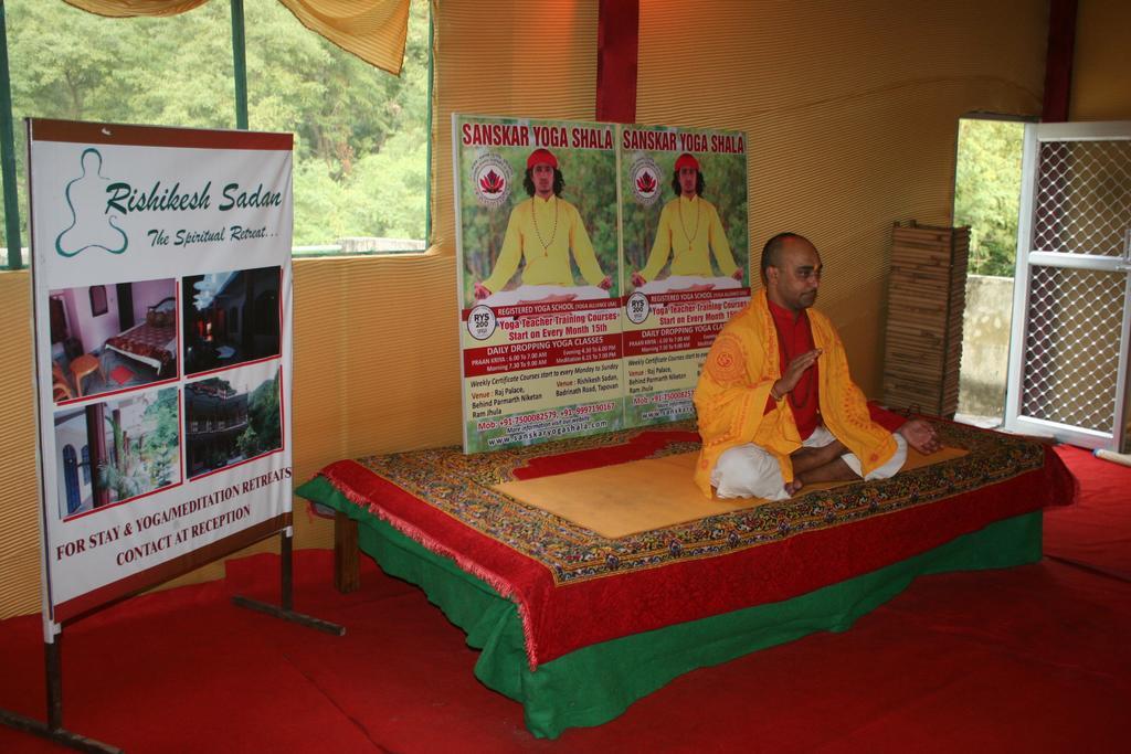 Rishikesh Sadan A Yoga & Spritual Retreat Hotel Tapovan Exterior foto